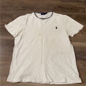 Polo by Ralph Lauren Men's Cream Tee